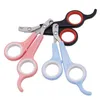 Pet Nail Tools Clippers Dog Grooming Supplies Cutter Stainless Steel Scissors Dog Cat Trimmer 12*6cm 5 colors