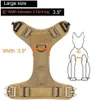 Gilet tattico per cablaggio per cani Militare Formazione di lavoro Molle Fibbie di Metallo Shepherd Labrador Durevole PET 210804
