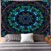 Tapestries Bohemia Mandala Hippie Tapestry Wall Hanging Beach Throw Rug Coperta Camping Travel Materasso Decorazione della casa