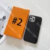 Case Wysokiej jakości modne obudowy telefoniczne dla iPhone 14 Pro Max 12 13 13pro 11 XR XS XSMAX PU Skórzowa okładka Samsung Shell S20 Plus S205414222