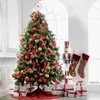 24pcs 4/6/8cm Christmas Balls Xmas Tree Decoration for Home Holiday Party Hanging Ball Ornament Navidad Year Gifts 2022 211021