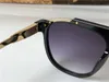 최신 판매 인기있는 패션 남성 디자인 선글라스 0937 평방 접시 금속 조합 프레임 최고 품질 UV400 렌즈 상자 0936
