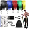 11 pc's/set latex resistentiebanden arm krachtsterkte oefening boksende explosieve kracht uithoudingsvermogen Agility workout elastisch pull touw1