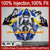 Инъекционные формы Bodys для BMW S 1000RR белый синий BLK 1000 RR S1000RR 09 10 11 12 13 14 19 an.70 S-1000RR S1000 RR 2009 2010 2011 2011 2011 201 201 201 201 2013 2014 S1000-RR 09-14 OEM обтекатель