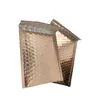 Aluminum Foil Gold Bubble Wrap Delivery Packaging Bags Colorful Express Packing Bag Commodites Wraping Padded Plastic Pouches