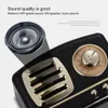 HM11 Retro Bluetooth Wireless Portable Speaker 3D Stereo Surround Subwoofer Support TF-kort för Xiaomi / iPhone