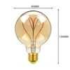 Bulbos Home Retro Bulbo E27 Luz LED Filamento 110 V 220 V 4W Dimmable G95 Vintage Ampola Lâmpada Espiral Incandescente