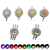 Light Beads 10pcs 1W 3W High Power LED Light-Emitting Diode LEDs Chip SMD Warm White Red Green Blue Yellow For SpotLight Downlight Lamp Bulb
