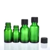 2021 Hurtownie 30 ml szklane butelki szklane Zielona butelka kosmetyczna olejku eterycznego dla 30 ml E