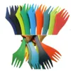 Flatware sets vork lepel spork 3 in 1 herbruikbaar plastic servies bediening bestek combo keuken draagbare buiten picni jlligb ladys5096098