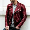 Men's Jackets Leather Motorcycle Clothing European And American Trend Large Size Jacket Top