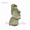 Aangepaste Opblaasbare Moai Stone Standbeeld 3M Hoogte Blow Up Pasen Island Sculpture Replica Ballon voor Concert Stadium en Park Decoratie