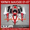 Corpo iniezione per YAMAHA TMAX500 MAX-500 TMAX-500 109No.120 TMAX MAX 500 T MAX500 Movistar blu 2001 2002 2003 2004 2005 2006 2007 T-MAX500 01 02 03 04 05 06 07 Carenature OEM