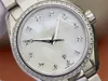 3S 34mm mechanische Uhren Damenuhren 8520 automatisches mechanisches Uhrwerk Stahlgehäuse Stahlarmband Armbanduhren wasserdicht1806