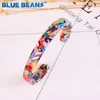 11color Fashion Acetate Bracelets & Bangles Minimalist Design Charms Bracelet for Women T Jewelry Accessories Jewellery Q0719