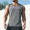 Running Jerseys Men Compression Suit Vest Sports Fitness Sleeveless Training Tank Top Summer Quick Dry