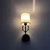 Semplice Nordic Moderno Creativo E27 Lampada da parete Camera da letto Soggiorno Hotel Corridoio Sfondo Muro Corna luci