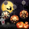 Christmas Decorations Lantern halloween decoration horror funny window led battery hanging lamp pumpkin ghost star light string