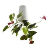 Ootdty Omgekeerde Sky Tuin Opknoping Pot ondersteboven Planter bloempot opslagmand 360-graden rotatie 13x9.5x9.5cm 210922