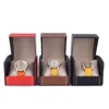 3 Colors Fashion Watch Boxes PU Leather Jewelry Watches Holder Display Storage Box Organizer Case