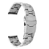 20mm 22mm Stainless Steel Watch Band för luminox Män Kvinnor Metallband Armbandslingband Armband Svart Silver Gold + Pin + Verktyg H0915