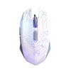 Imice X5 Gaming Mouse Mouse 2400DPI Разрешение Красочный свет ABS черный моды, резьба проводной профессиональной игровой мышью