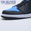 2021 Top Quality Jumpman 1 Zapatos de baloncesto Mid Splash Royal Blue 1S Diseñador Moda Sport Zapato de correr con caja