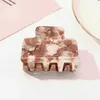 Hair Accessories Vintage Claw Clip Women Elegant Colorful Marbling Texture Crab For Girl Barrettes