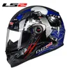 LS2 FF358 Full Face Motorrad Casco Moto Mann Frau Helm Abnehmbare Linse capacete ls2 Mehrfarbig