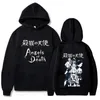 Angels of Death Hoodie Mode Lange Mouw Casual Losse Man en Vrouw Doeken Y0727