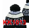 New Blackhawks Hockey 2021 Hot Beanie Pom Knit Hats Blue Baseball Football Basketball Sport Beanies Mix Match Order