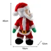 2022 Kerstcadeau Dansen Elektrische Muzikale Speelgoed Santa Claus Doll Tweren Singing Decoratie voor Home 211019