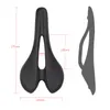 Bike Saddles T800 Carbon Fiber Road MTB Saddle Super Light Leather Comfortabel voor rijden