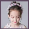 Pieces Girls' Head Pieces Hair Accessories Korean Version of Girls Show Headdresses Wear Headbands Children's Pearl Flowers