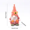 Pâques Saint-Valentin Saint-Patrick Poupée sans visage Petite figurine Ornement Nordic Gnome Land Dieu Old Man Doll Home Room Pendentif C0220