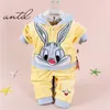 LZH Newborn Baby Boys Clothing 2021 Spring Baby Girls Clothes Sets Hoodie+Pant 2Pcs Costume Outfit Infant Clothing For Baby Suit 210309