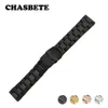20mm 22mm Stainless Steel Watch Band for Luminox Men Women Metal Strap Wrist Loop Belt Bracelet Black Silver Gold + Pin + Tool H0915