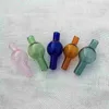 2022 Nouveaux narguilés verre d'eau Bong Bangers verre Carb Caps plates-formes pétrolières bouchon coloré accessoires pour fumer DCC09