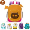 2021 Voltar para a escola Alunos Kindergarten Animal Bonito Infantil Baby Baby Boys and Girls Mochila New Semester Mini Rte Ombros Sacos