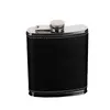 7oz 8oz Portable Pocket Stainless Steel Hip Flask Flagon Whiskey Wine Pot PU Leather Cover Alcohol Bottle Travel Tour Drinkware Screw Cap JY0054