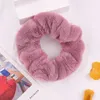 Moda Candy cor corda de cabelo estilo francês grande intestino círculo headband para mulheres elastic hairbands acessórios senhoras