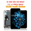 Schermo di visualizzazione per iPhone 11 pro Schermo LCD OLED 12 XR XS Max TFT 11Pro Max con sostituzione del gruppo digitalizzatore display touch 3D