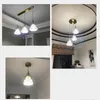 Pendant Lamps Nordic Modern Minimalist Restaurant Lights Creative Three-headed Loft Bedroom Study Diamond Wrought Iron