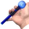 QBsomk Tuyau de brûleur à mazout en verre Pyrex le moins cher Brûleur clair Grand tube Tuyau à ongles en verre pour bang à eau 20cm de longueur 50mm boule