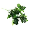 Decoratieve bloemen kransen kunstmatige plastic plant voor huizentuin decor nep planten varen gras bruiloft muur buiten groene simulatie lea