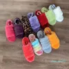 Женские 2021Boot Slipper Fashion Luxury Designer Girls Kids Fur Тапочки Сандалии Oh Yeah Дизайнерские шлепанцы Дизайнерская удобная женская обувь