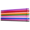 Disposable Straws 230*7mm Creative DIY Plastic Party Drinking Straws 9inch Reusable Straws for Tall Tumblers Can be customized 372 S2