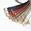 Leather Female Belt New Creative Pin Buckle Inlaid Metal Chain Belt Ladies Fashion Jeans Decorative Belt for Women 2022 New G220301