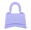 Fashion girls candy color jelly handbags children metals chain single shoulder bag women messenger lipstick bags Q07124509414