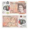 Prop Money Copy Game UK Pounds GBP Bank 10 20 50 Notes Filmes Play Fake Casino Po Booth271K